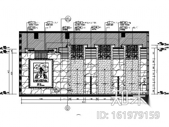 [北京]五星级商务酒店施工图（含效果）施工图下载【ID:161979159】