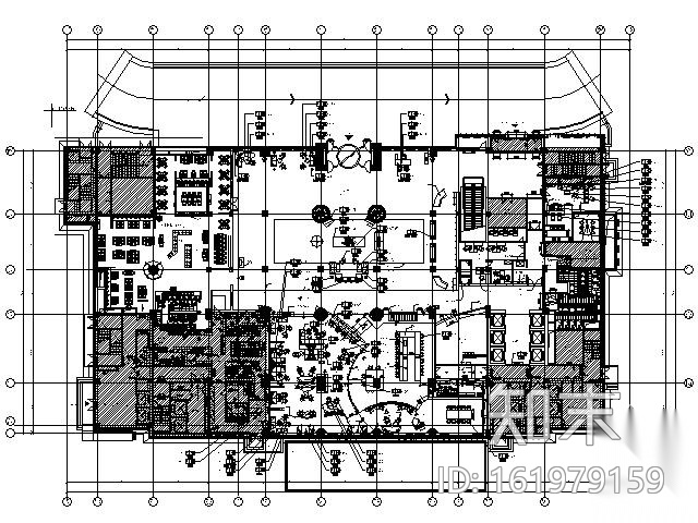 [北京]五星级商务酒店施工图（含效果）施工图下载【ID:161979159】