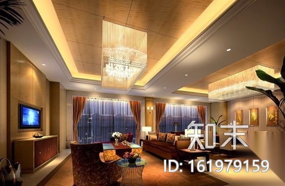 [北京]五星级商务酒店施工图（含效果）施工图下载【ID:161979159】