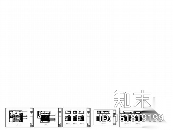 现代KTV包厢室内装修图cad施工图下载【ID:161819199】