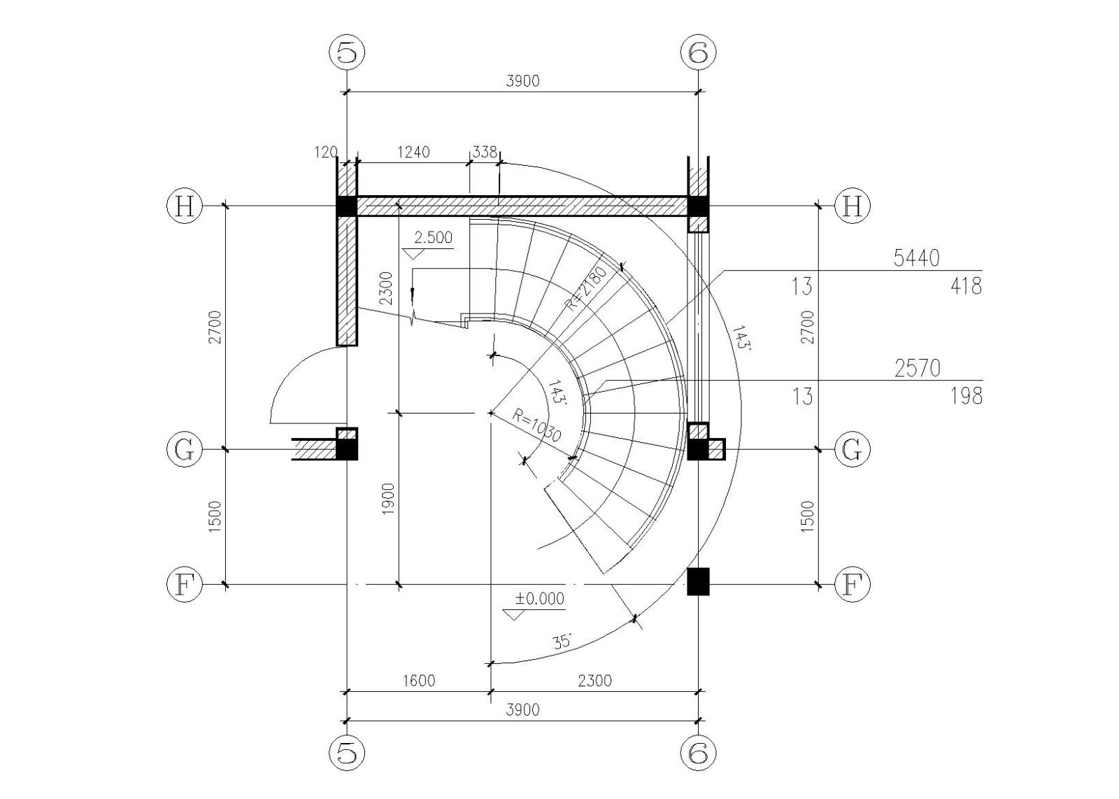 苏式江南二层别墅建筑施工图施工图下载【ID:151388125】