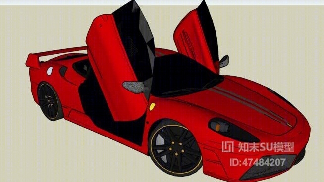 汽车SU模型下载【ID:418043940】