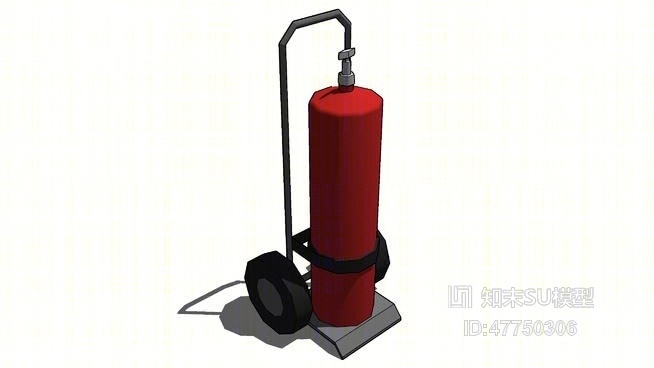 灭火器SU模型下载【ID:47750306】