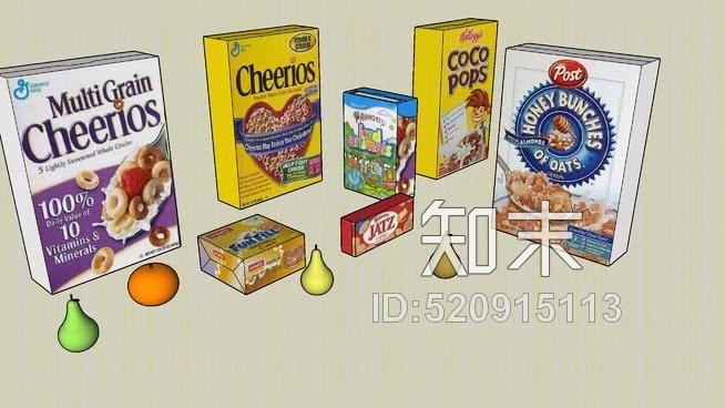 食物SU模型下载【ID:520915113】