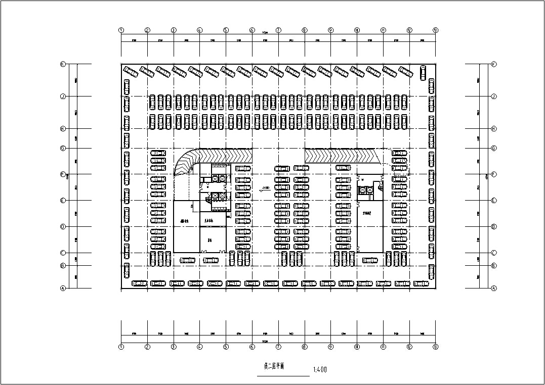 5套商务办公楼建筑设计施工图CADcad施工图下载【ID:149945119】