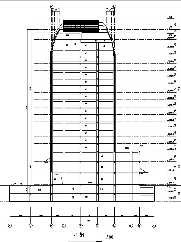 5套商务办公楼建筑设计施工图CADcad施工图下载【ID:149945119】