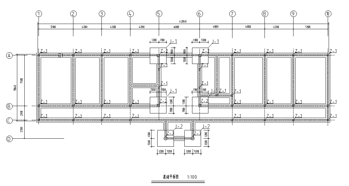 5套商务办公楼建筑设计施工图CADcad施工图下载【ID:149945119】