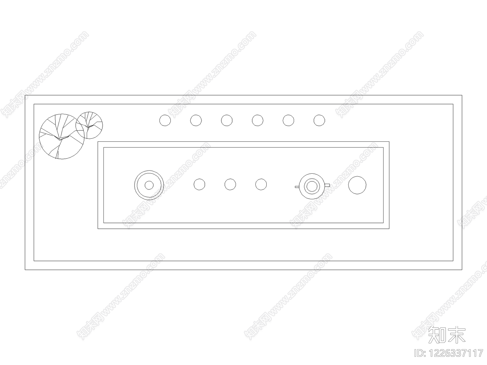 现代填充图案CAD图纸
