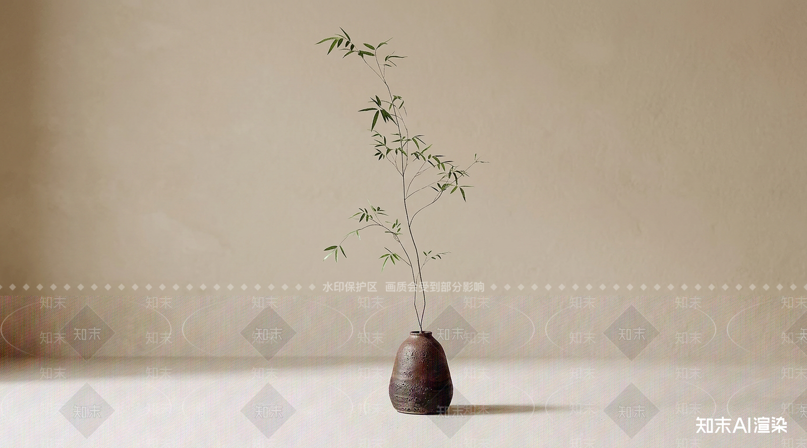 造型绿植竹子3D模型下载【ID:1227484640】