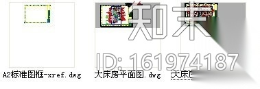 品牌酒店大床客房室内装修图cad施工图下载【ID:161974187】