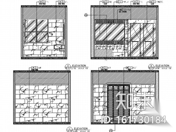 [四川]高端理疗康复spa连锁店室内装修图（含效果）施工图下载【ID:161730184】