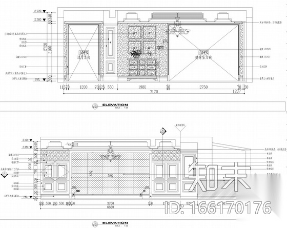 [江苏]知名设计师设计高档欧式风格别墅设计施工图(含效...cad施工图下载【ID:166170176】