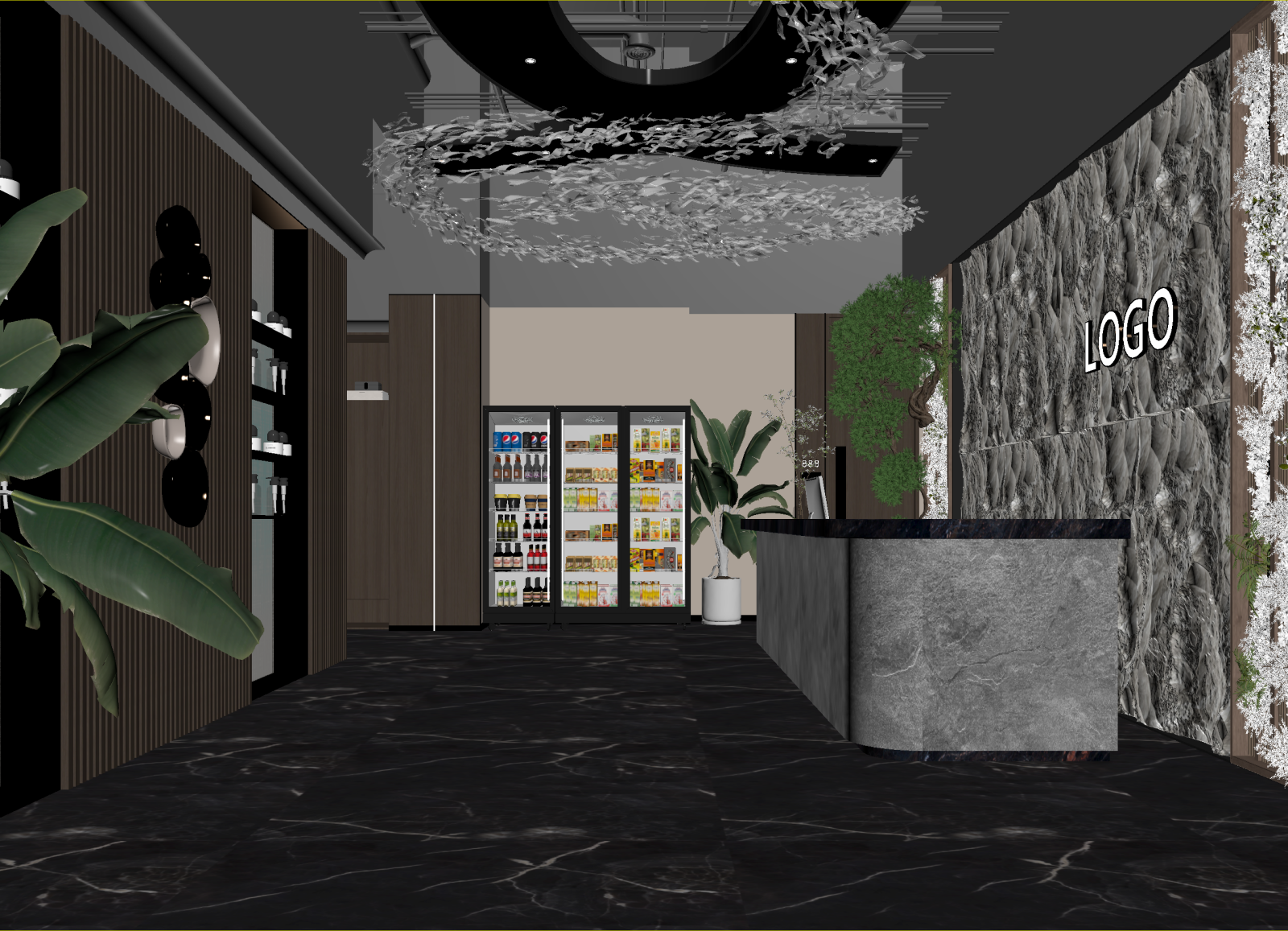 现代售楼处3D模型下载【ID:1214743460】