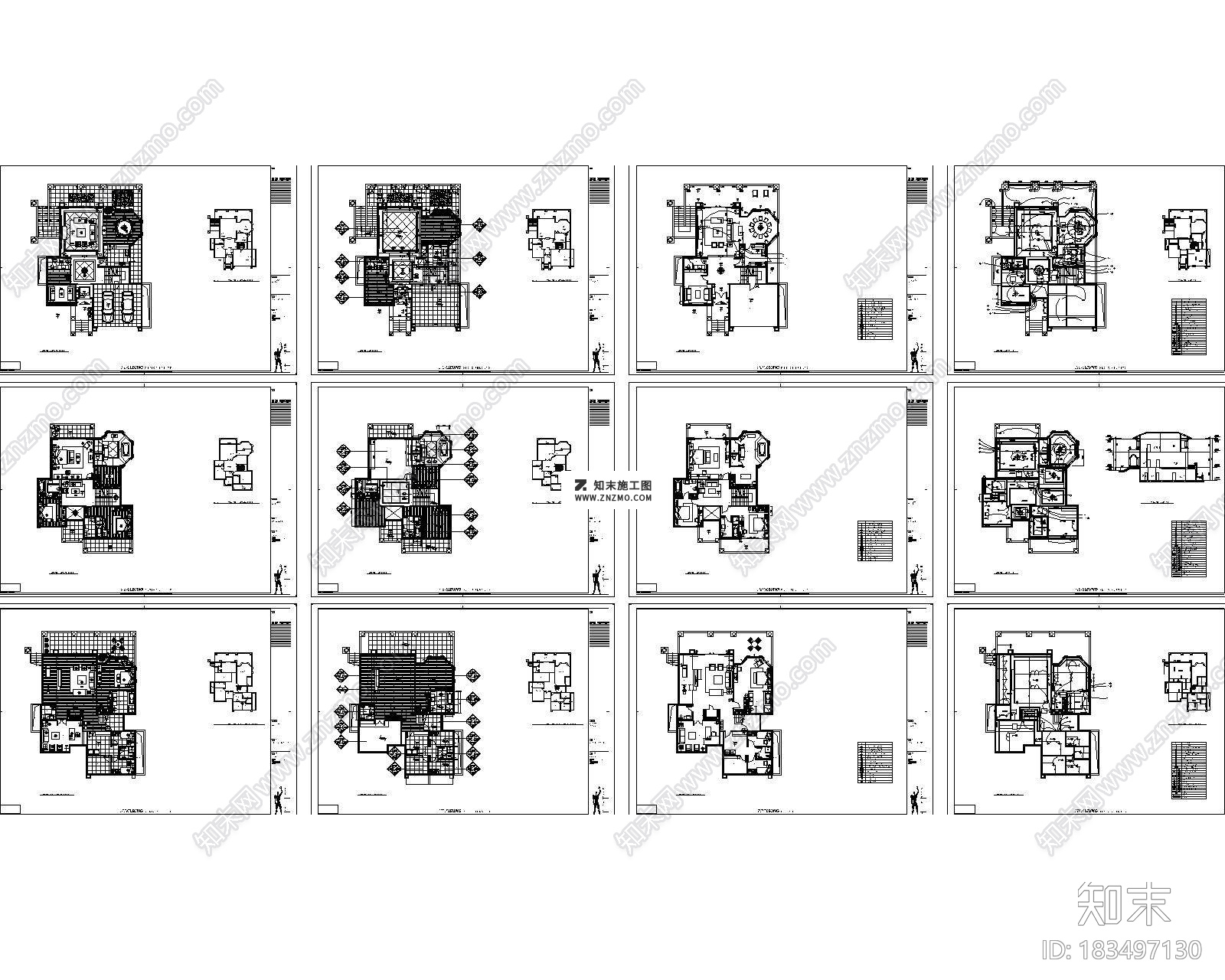 中山凯茵新城House施工图下载【ID:183497130】