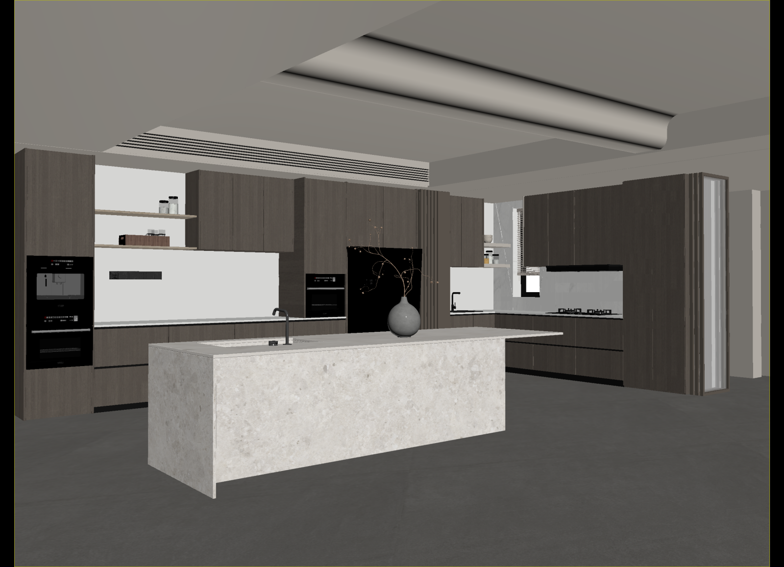 现代其他通用空间3D模型下载【ID:1214951517】