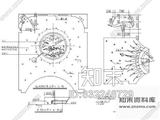 图块/节点吊顶详图Ⅰcad施工图下载【ID:832248729】