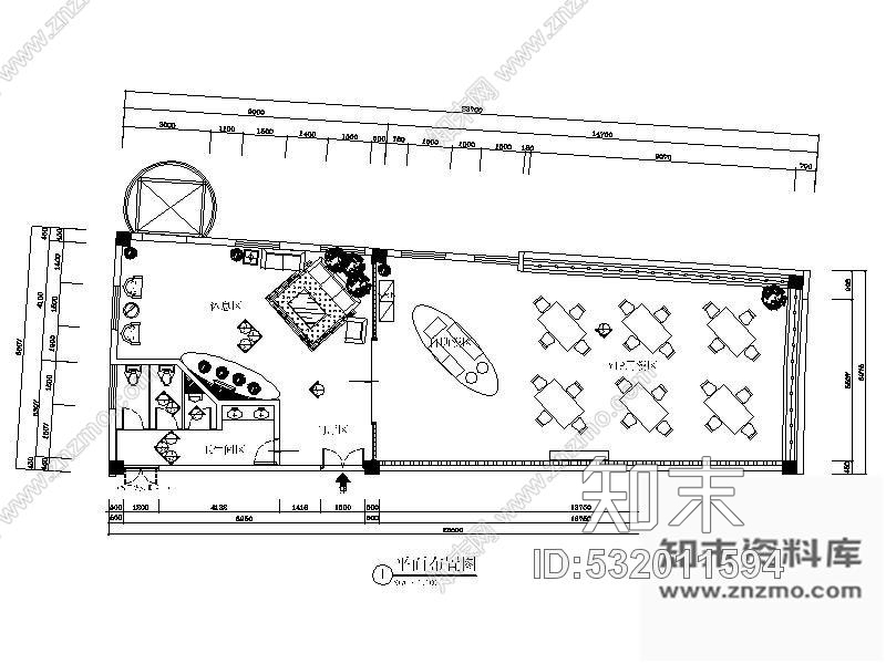 施工图广州机场贵宾餐厅装修图(含效果)施工图下载【ID:532011594】