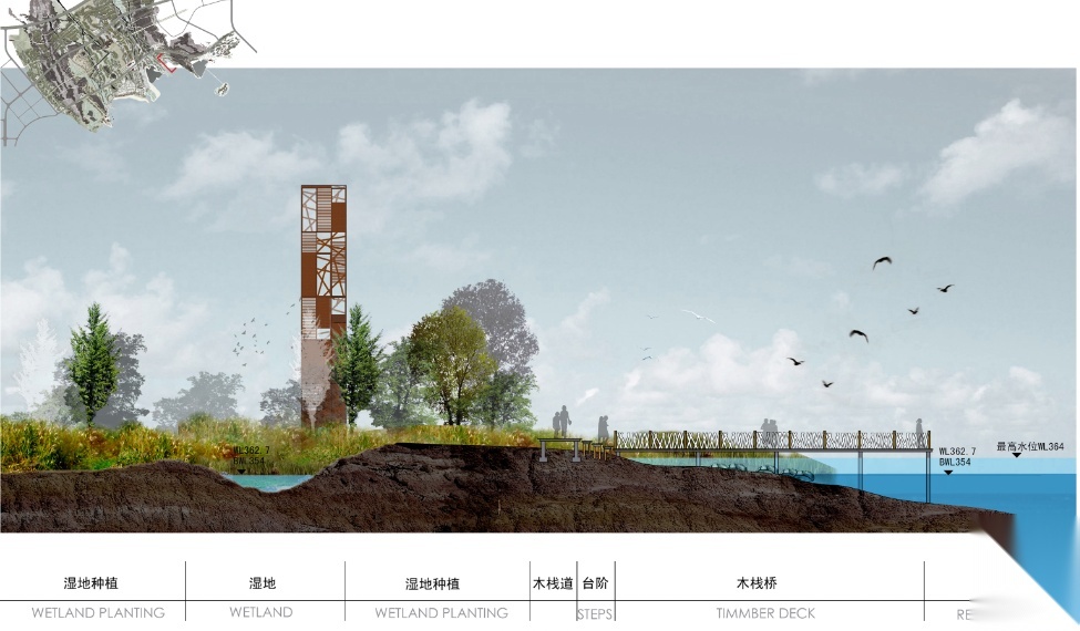 [新疆]克拉玛依休闲郊野旅游景区规划cad施工图下载【ID:160923125】