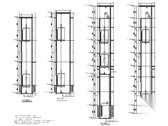 [西安]现代高层住宅带底商建筑施工图cad施工图下载【ID:167491197】