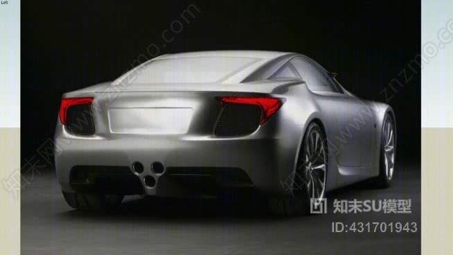雷克萨斯LF-A（（2007年模型包括））SU模型下载【ID:431701943】