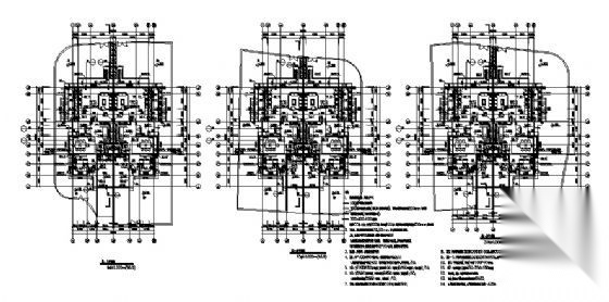 丹堤A区9、10、20号楼建筑施工图cad施工图下载【ID:166714176】