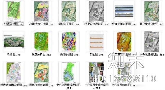 重庆鸳鸯湖北区修建性详细规划方案cad施工图下载【ID:165386110】