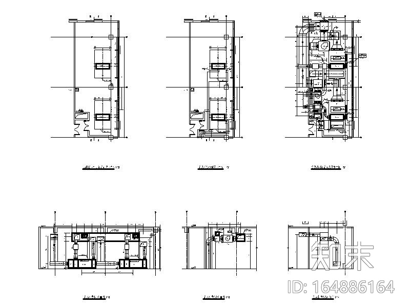 湖南云计算数据中心机房冷热源设计施工图cad施工图下载【ID:164886164】