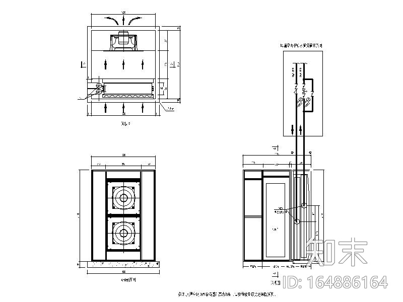 湖南云计算数据中心机房冷热源设计施工图cad施工图下载【ID:164886164】