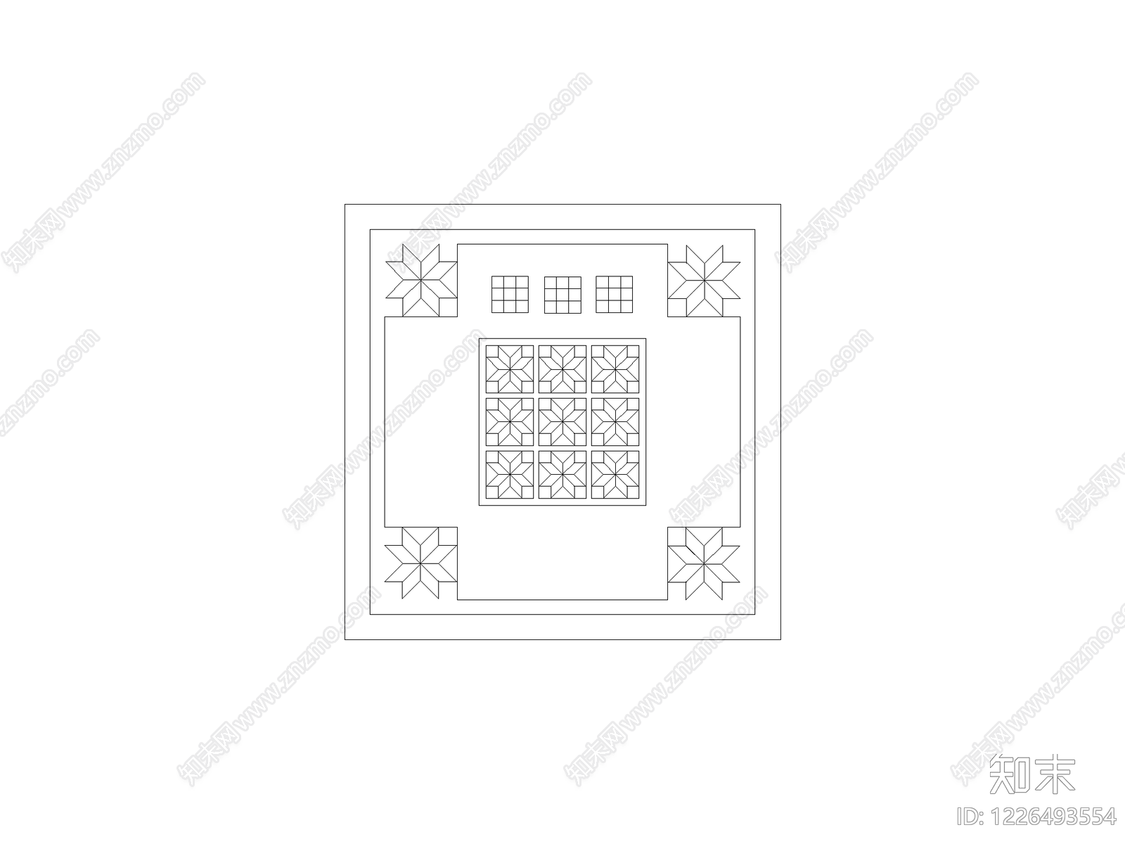室内家具通用图块材料表灯具等cad施工图下载【ID:1226493554】