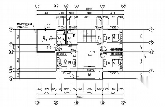 东部沿海某地区三层农村自建房建筑结构施工图施工图下载【ID:160579174】