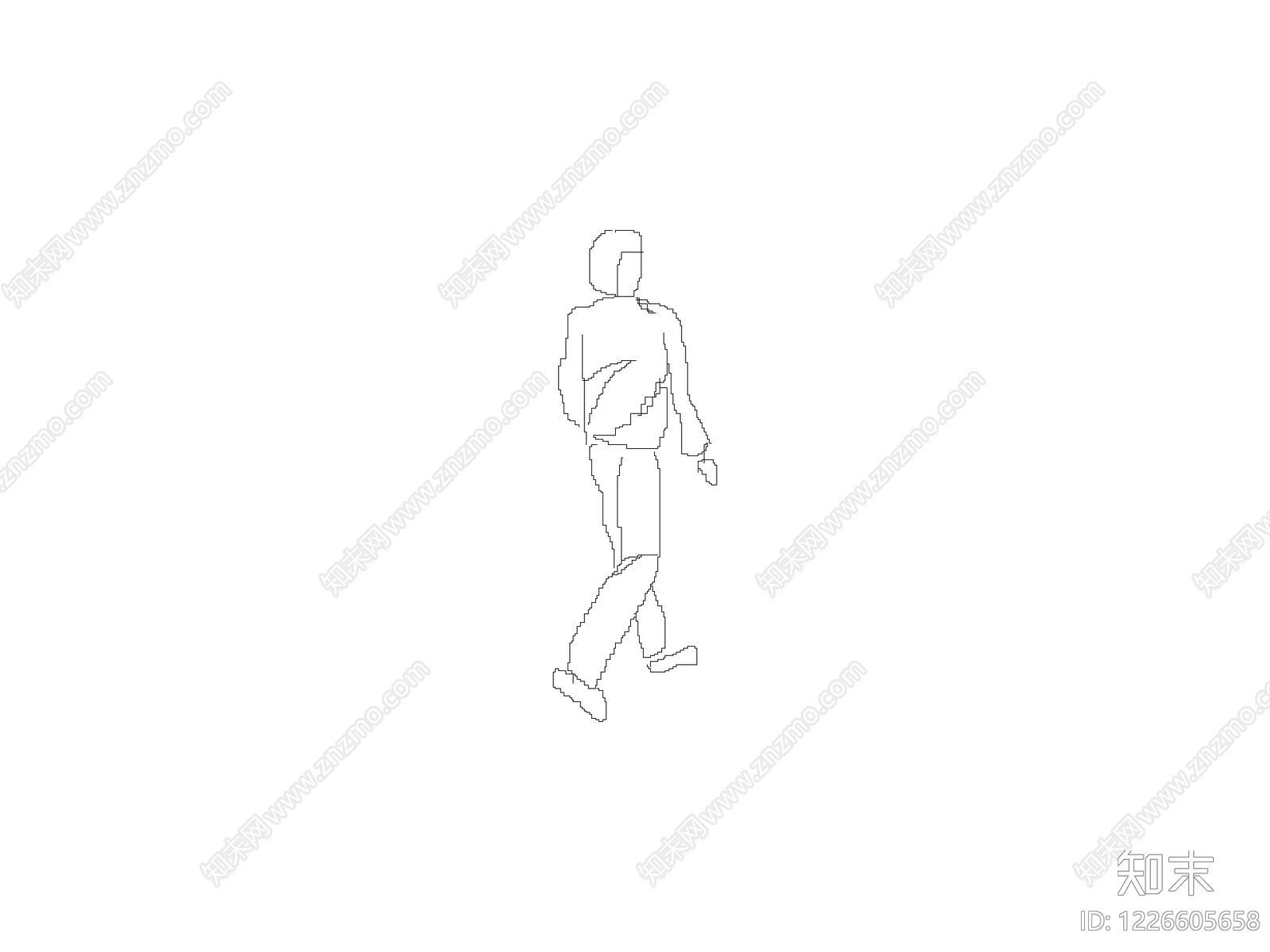 人物cad施工图下载【ID:1226605658】