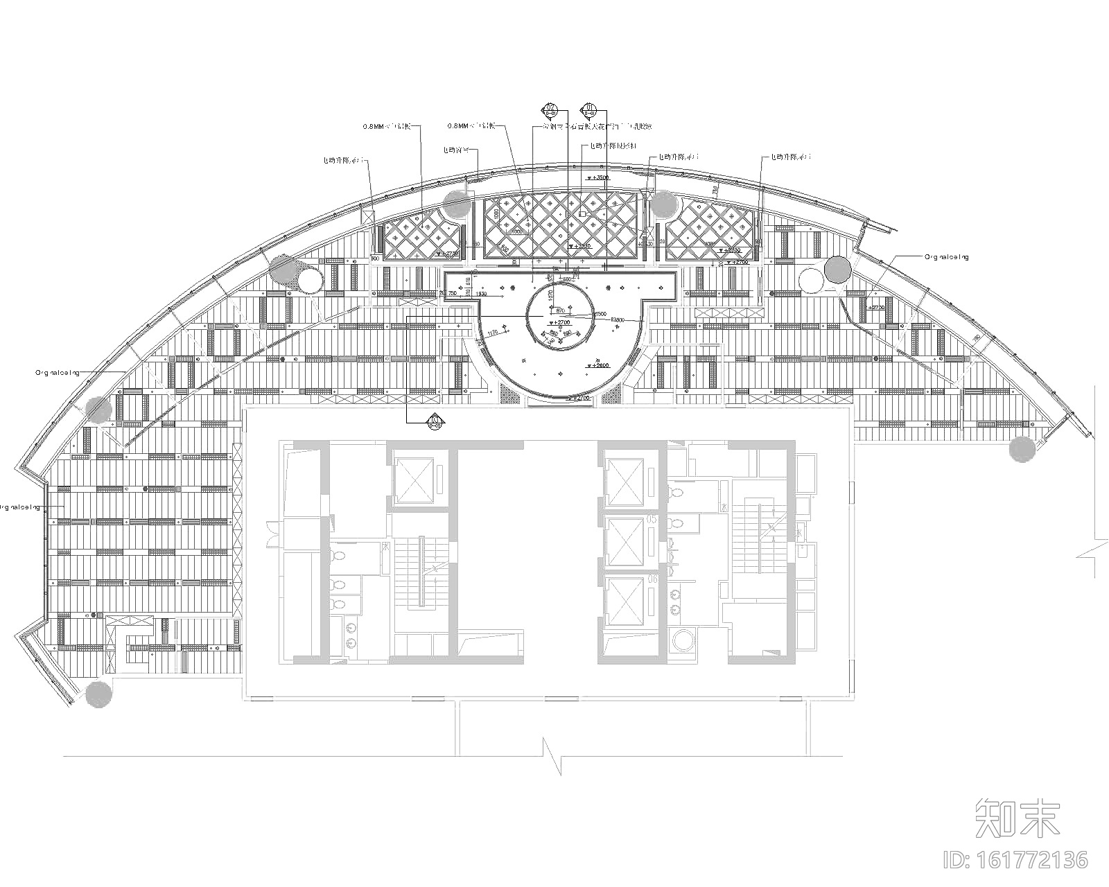 Raffles办公室室内装修设计施工图+概念设计施工图下载【ID:161772136】