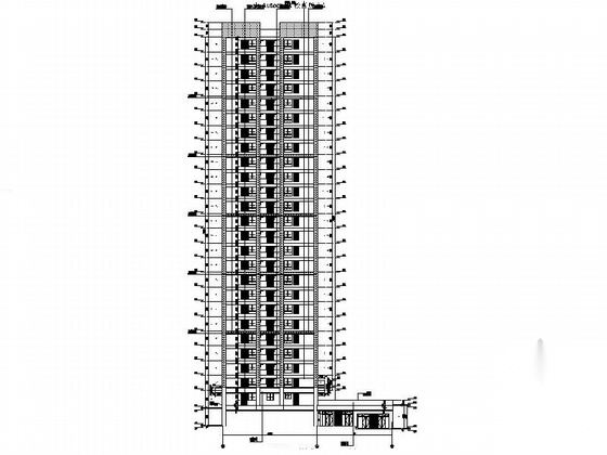 [重庆]artdeco风格高层住宅区规划设计方案图（含效果图...cad施工图下载【ID:165940199】