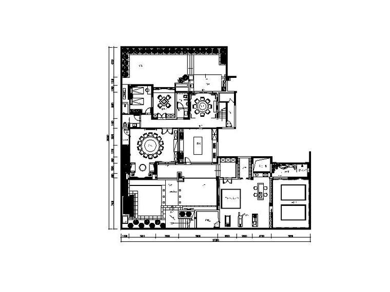 [南康]新中式雅致别墅设计施工图（含效果图）cad施工图下载【ID:160495114】