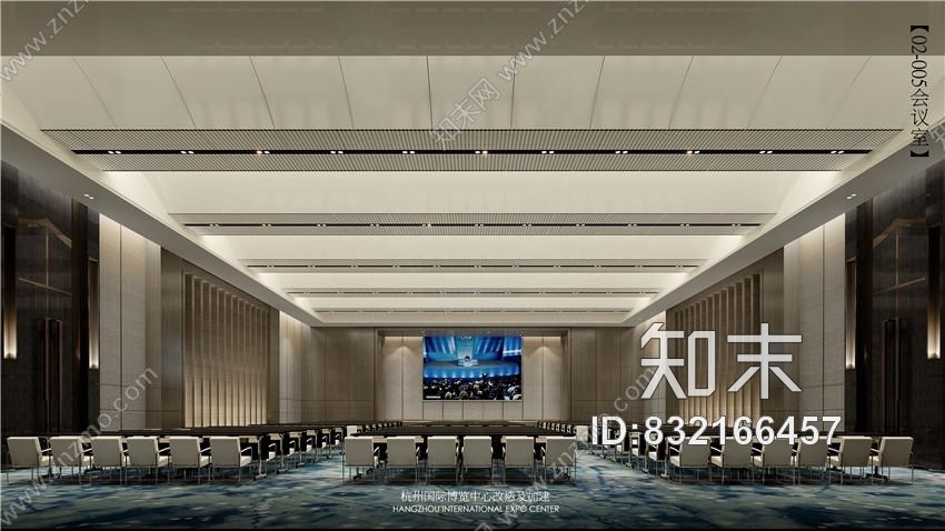 BIAD杭州国际博览中心丨CAD施工图+效果图+物料+摄影丨2.54G丨2015施工图下载【ID:832166457】