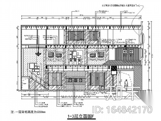[广州]某名表专卖店室内装修施工图（含效果）cad施工图下载【ID:164842170】