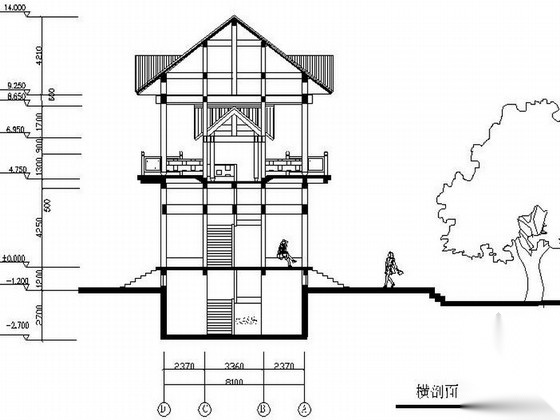 [浙江]城市综合广场景观设计施工图（知名设计院）cad施工图下载【ID:161037150】