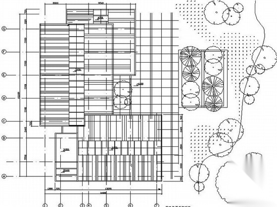 [浙江]城市综合广场景观设计施工图（知名设计院）cad施工图下载【ID:161037150】