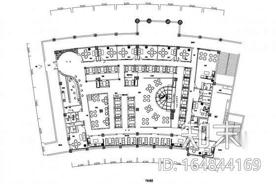 [成都]全球最大的咖啡连锁店室内装修图施工图下载【ID:164844169】