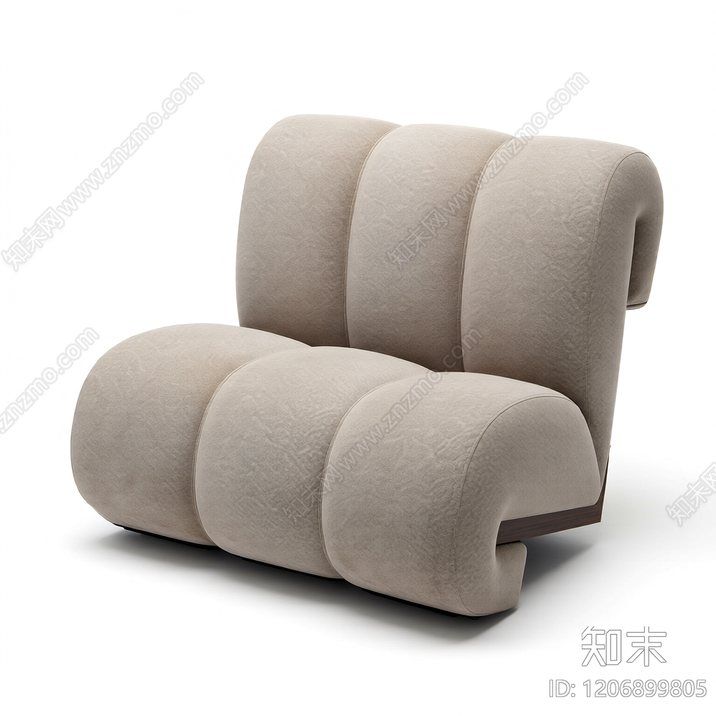 模块化沙发组件3D模型下载【ID:1206899805】