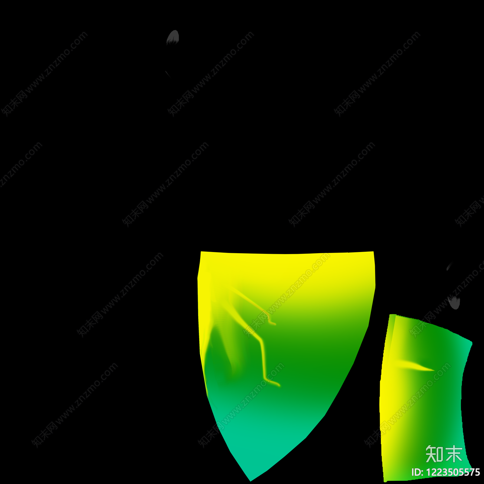 渐变长虹玻璃贴图下载【ID:1223505575】