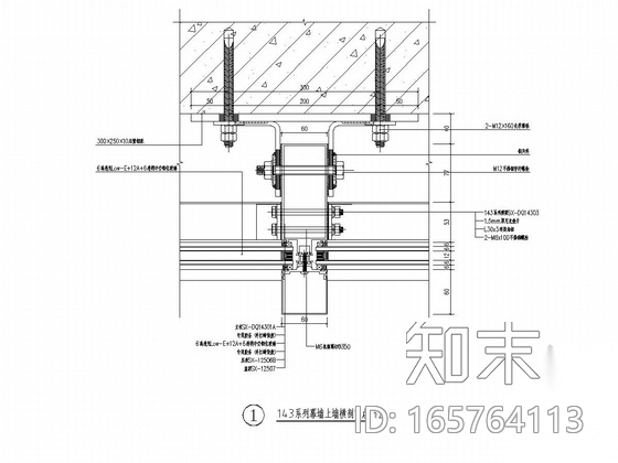 重庆大学出版社大楼外墙工程施工图（143系列cad施工图下载【ID:165764113】