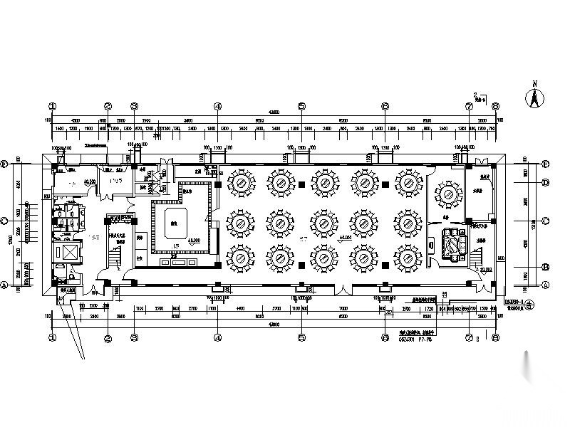 [海南]某审判法院办公楼室內装修图施工图下载【ID:160703163】