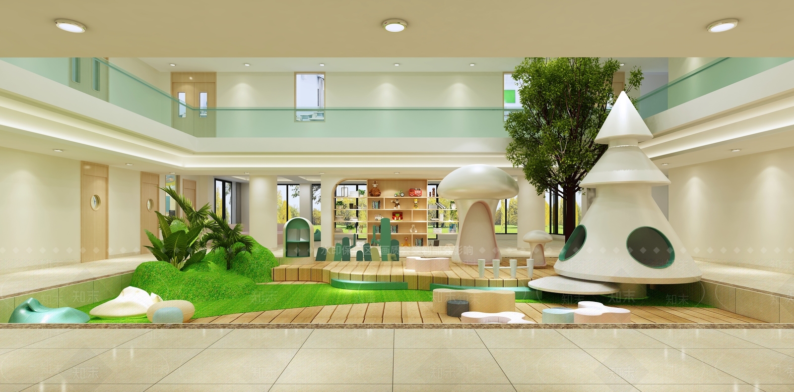 现代活动中心3D模型下载【ID:535484012】