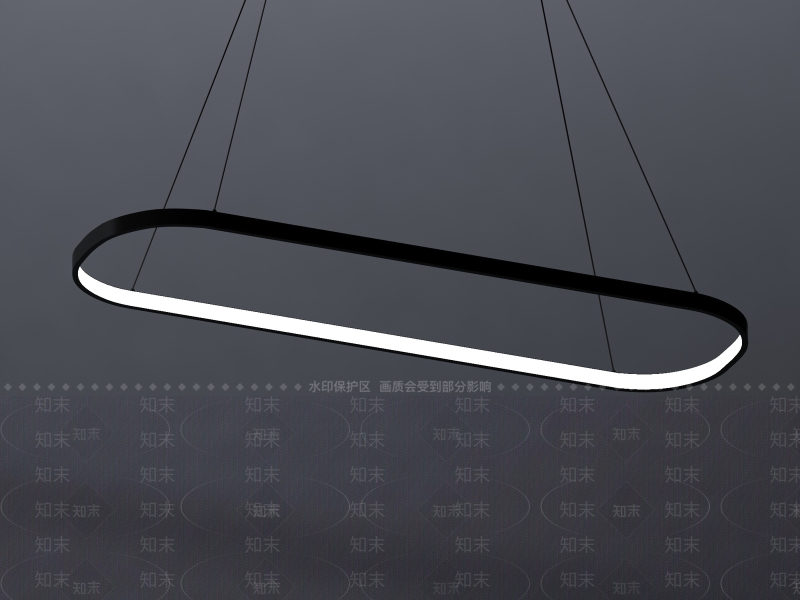 现代灯具3D模型下载【ID:435486320】