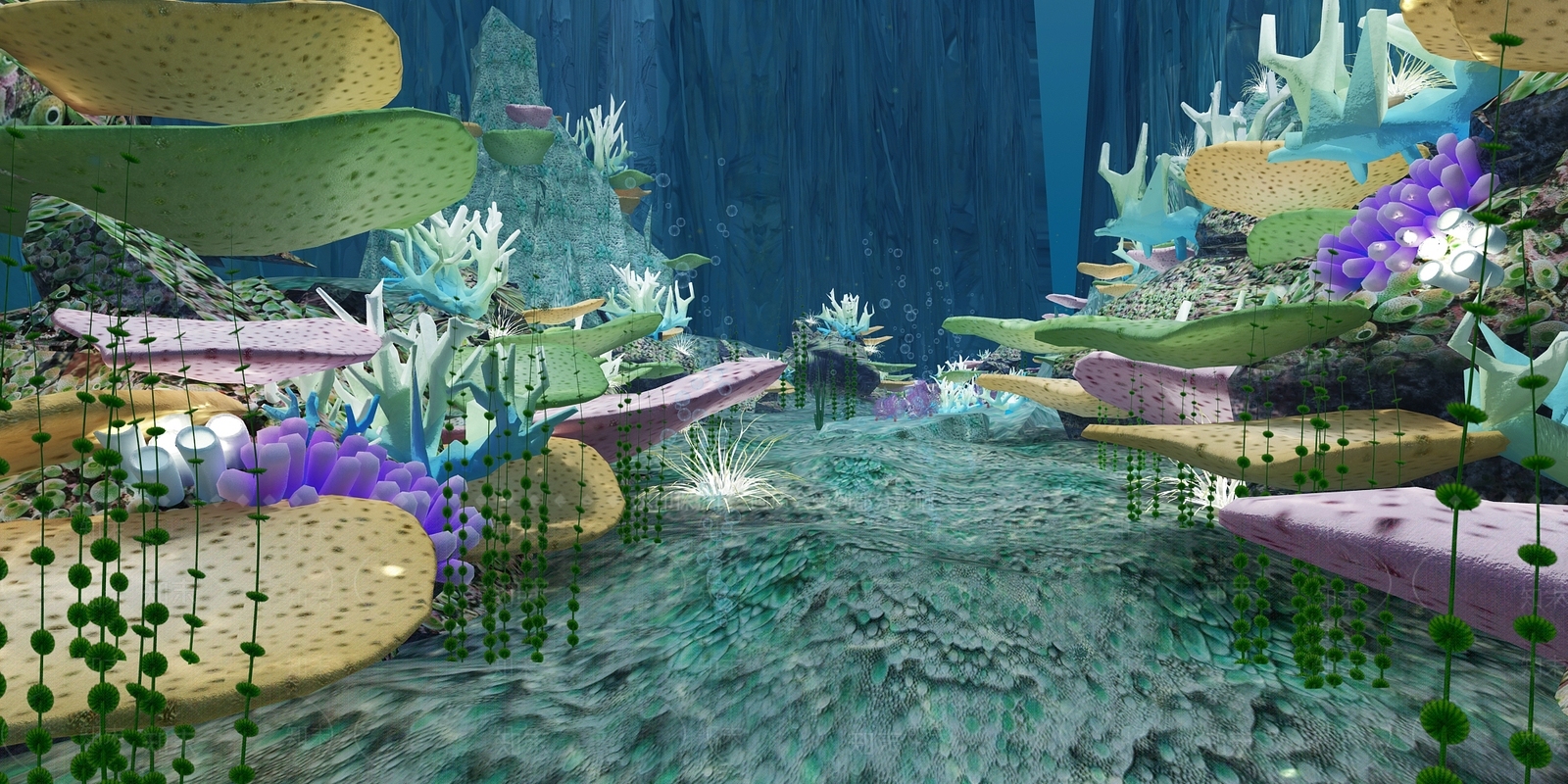 现代海底世界3D模型下载【ID:835518853】