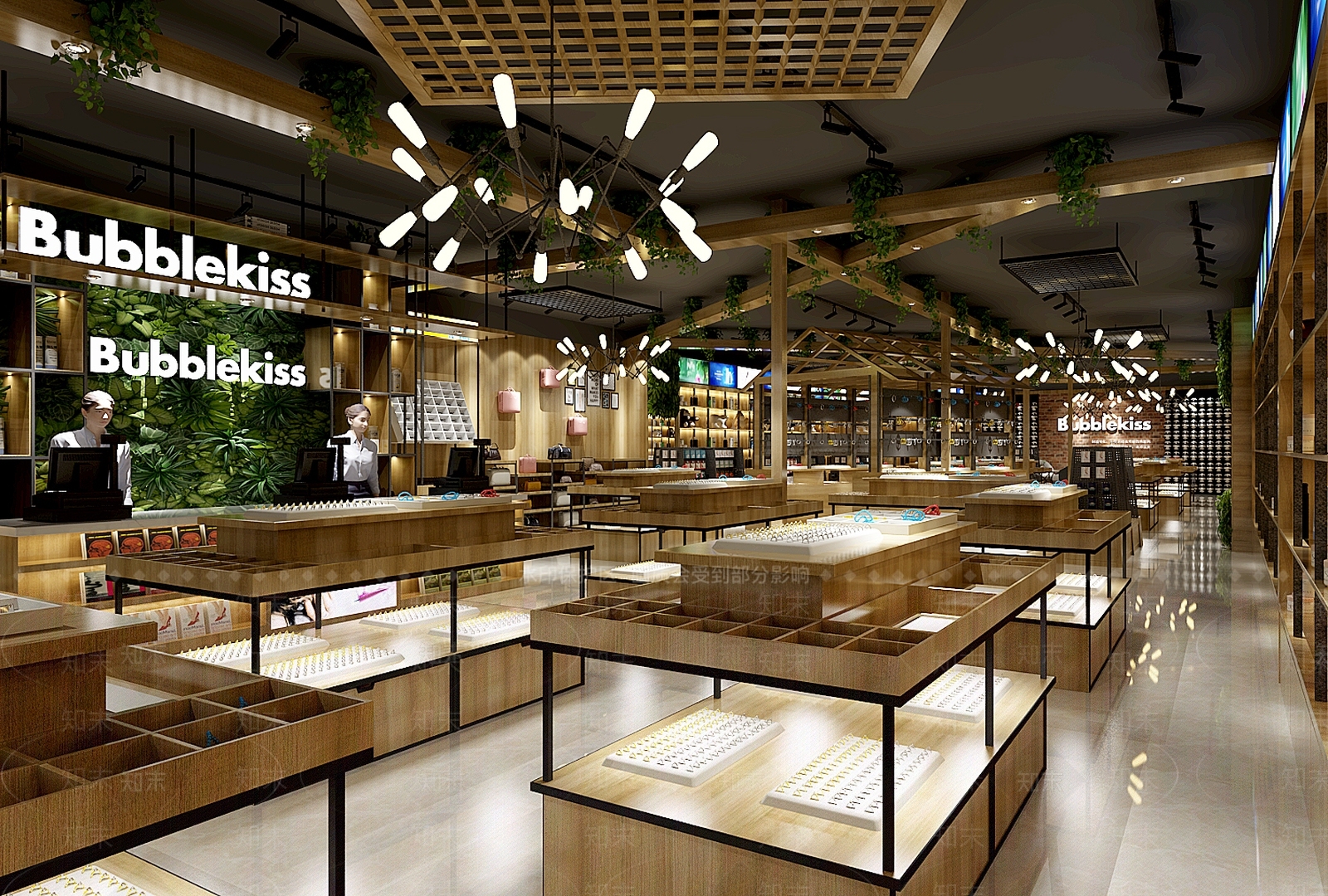 工业风超市3D模型下载【ID:835636055】