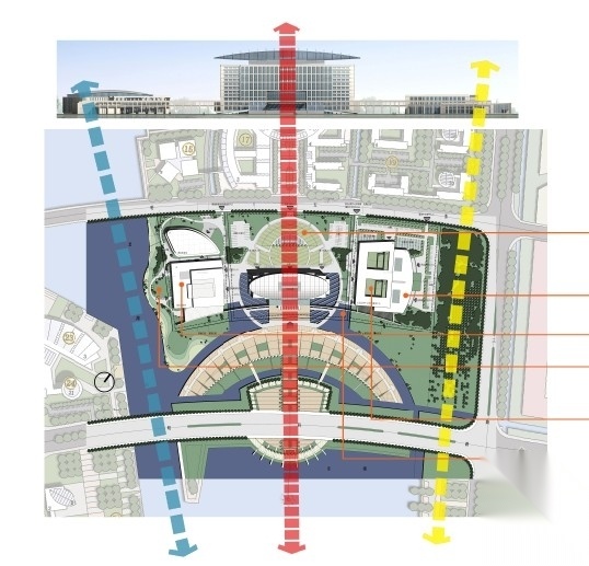 [上海]某十二层办公楼建筑方案文本（含CAD）cad施工图下载【ID:168319151】