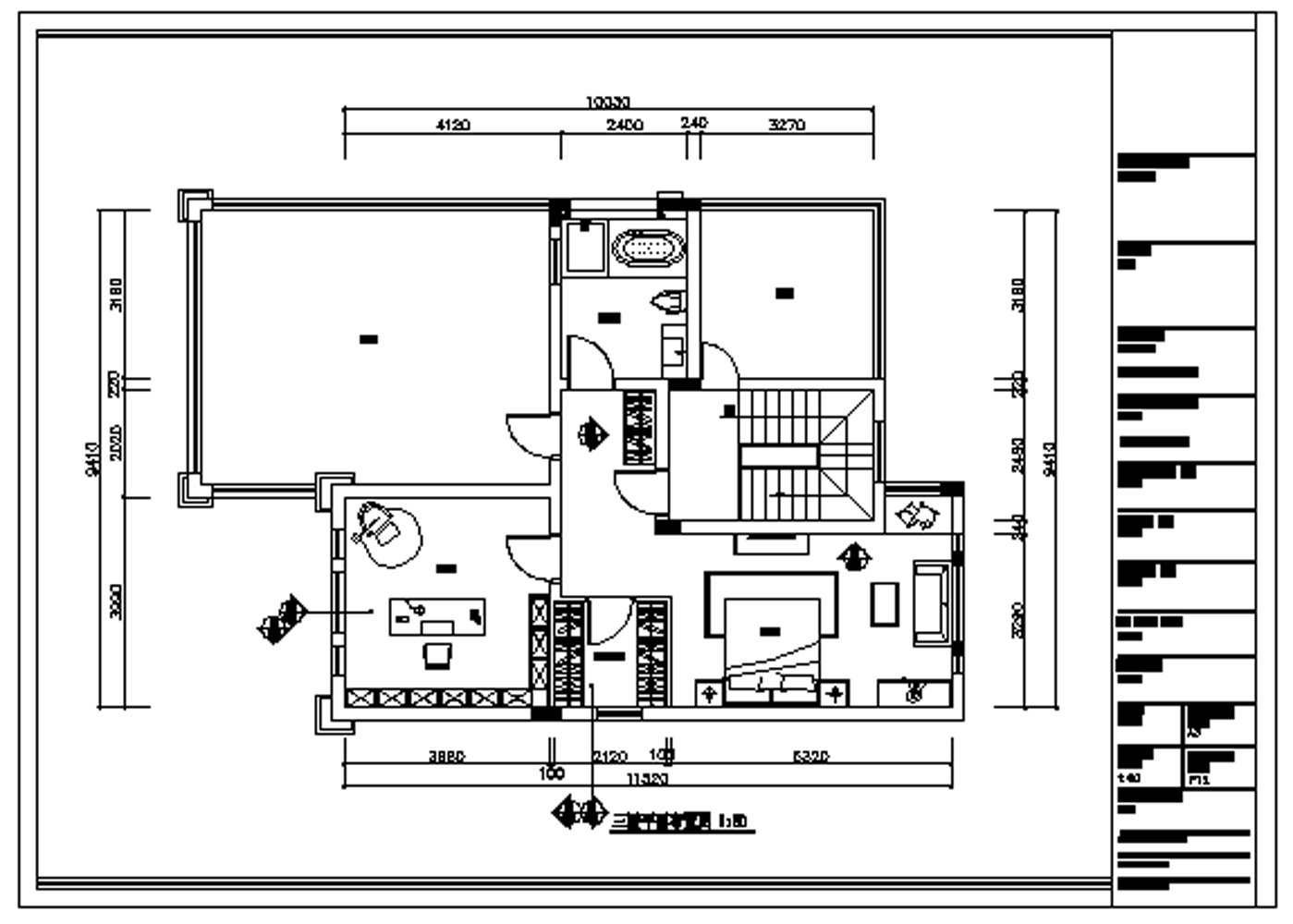 聚豪园叶先生别墅全套CAD施工图cad施工图下载【ID:536018474】