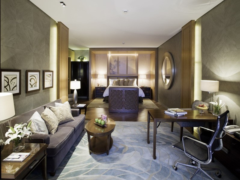 四季酒店样板间-杭州高清照片效果图+施工图cad施工图下载【ID:636022617】